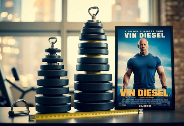 qual a altura do ator Vin Diesel