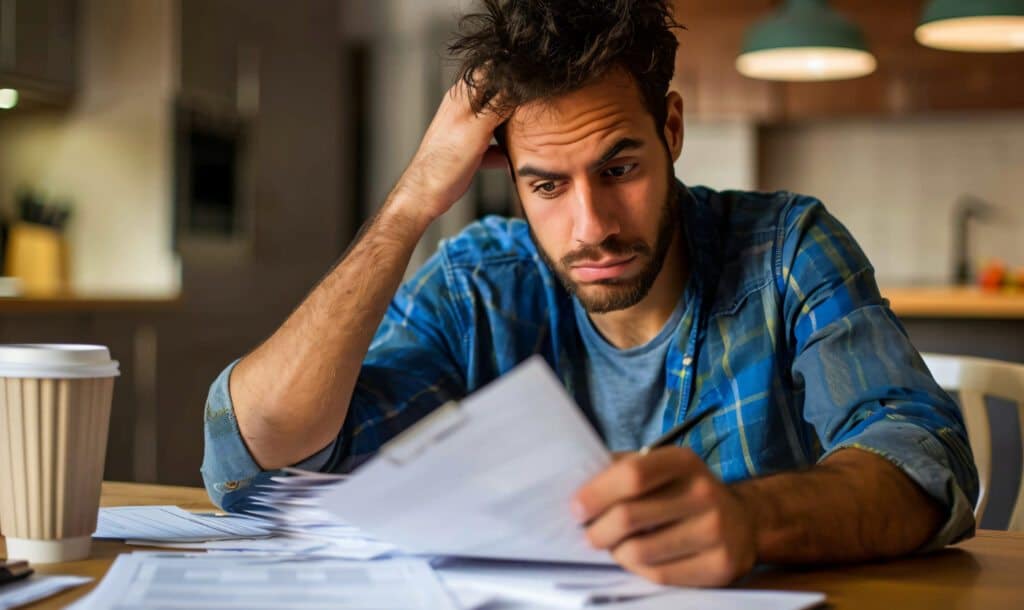 pegar um empréstimo no banco e não pagar
