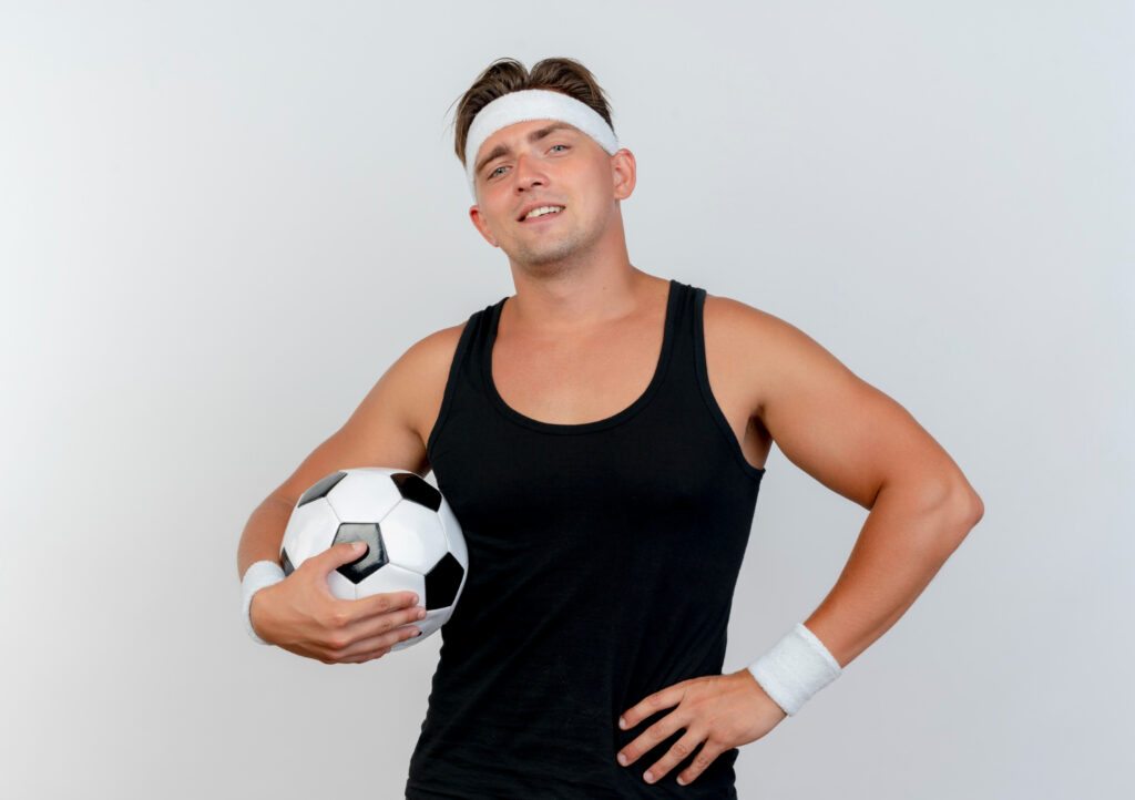 Por que jogadores de futebol usam top