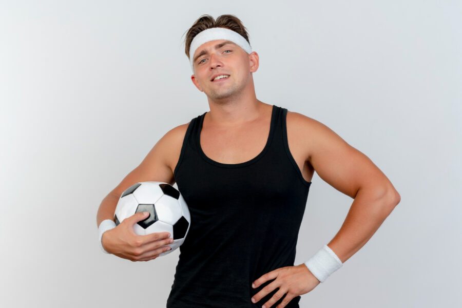 Por que jogadores de futebol usam top