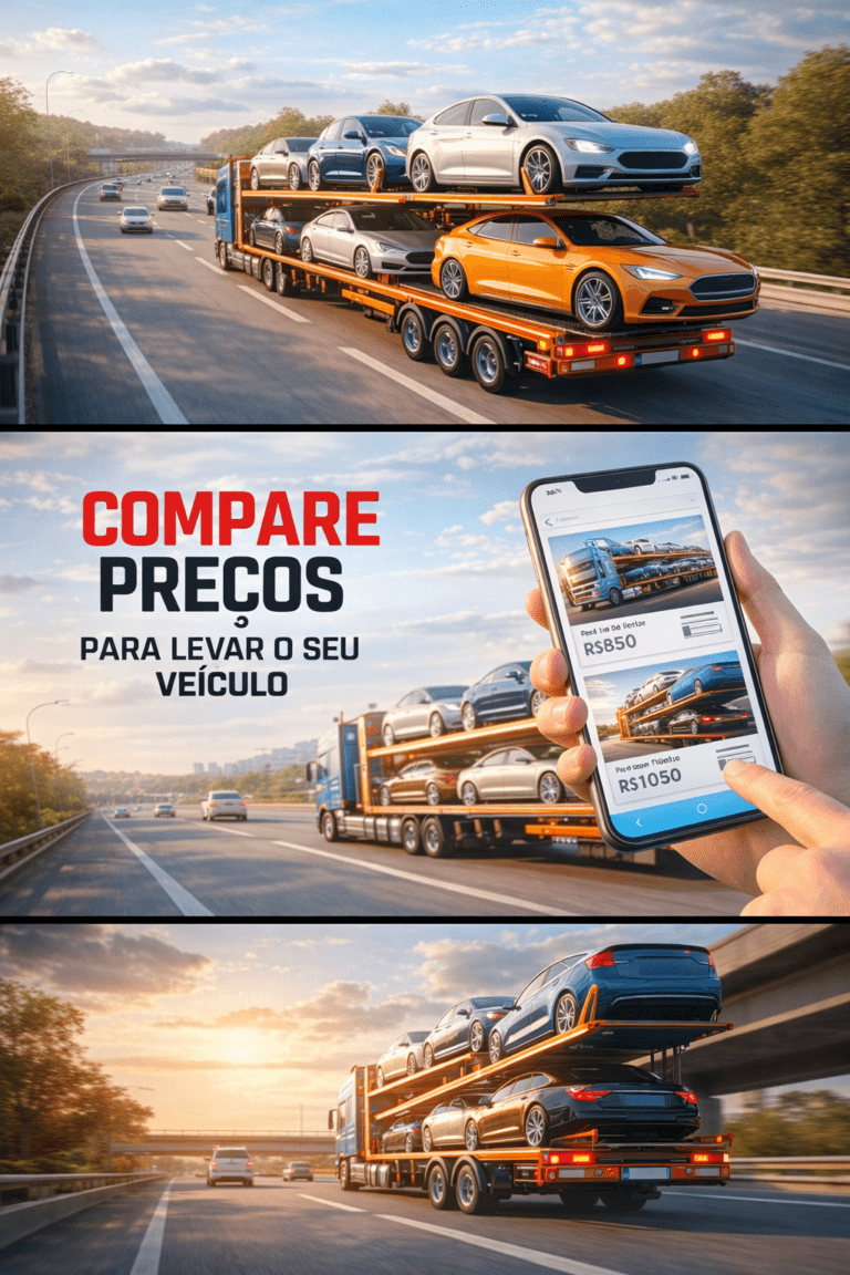 Transporte de carros cegonha valor e comparação de preços