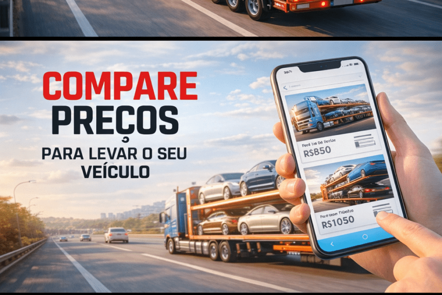 Transporte de carros cegonha valor e comparação de preços